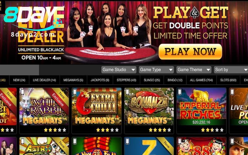 Giới thiệu về sảnh Live Casino 8Day